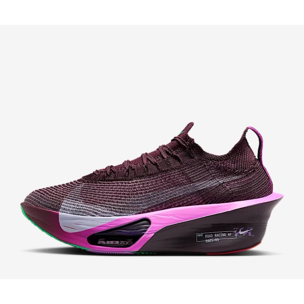 NEW Nike W Size 8 FLYPLATE Air Zoom Alphafly Road Racing AF Purple IB4201 600